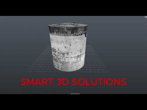 3D Laser Scanning of Industrial Storage Tank | Smart 3D Solutions