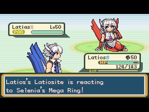 Mega Moemon Fire Red V14c epi84: Latios e Latias