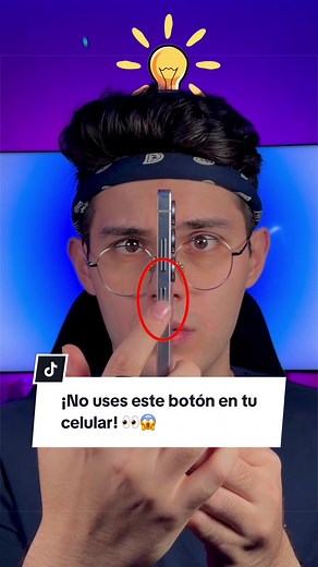 ¡No uses este botón en tu celular! 👀😱 #no #usar #boton #celular #explicacion