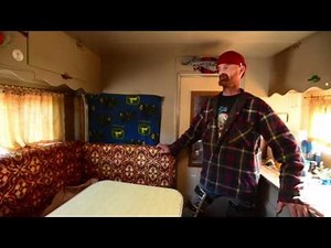 Man On Disability Lives On $600 A Month In His Custom Tiny Home on Wheels