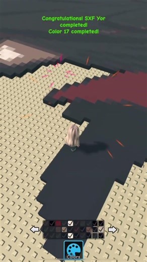 anime color blocks! | #roblox #ytshorts #anime