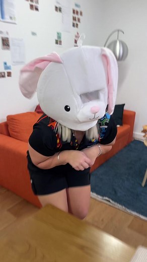 Easter bunny coming in hot for our easter hat parade 🐣🪺 #easter#childcare#storyhouse#educators#earlychildhoodeducation#fyp