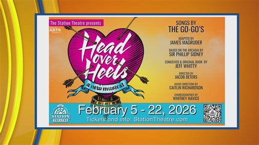 Get ready for ‘Head Over Heels’ at The Station Theatre