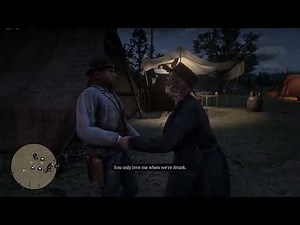 SEAN AND KAREN GET TOGETHER IN A TENT (SECRET DIALOGUE): Red Dead Redemption 2