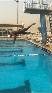 A Common Beginner Diving Error in Swimming Pools
