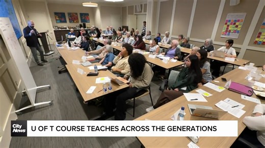 University of Toronto course brings intergenerational classroom into community