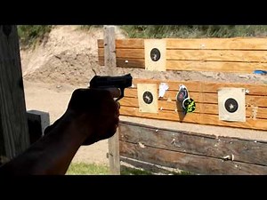 Shooting the Taurus PT-22 with old ammo.