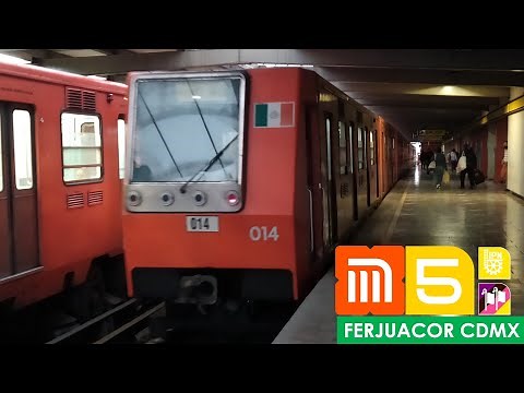 Metro CDMX - Línea 5 - De Politécnico a Pantitlán - MP-68 R93