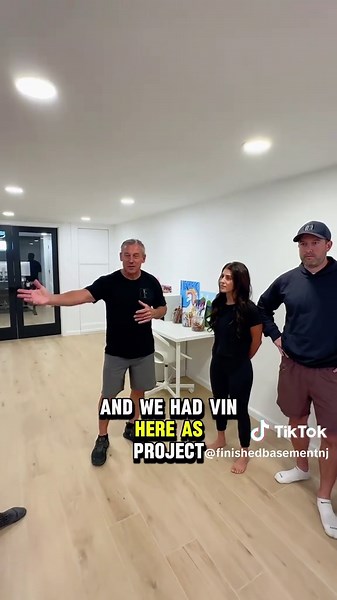 850 ft of Finished Perfection! • • #finishedbasement #hgtv #basementdesign #hiddendoor #gym #homeoffice #playhouse #wetbar #familyroom