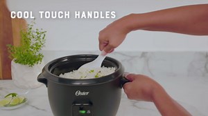 Oster 6 Cup Rice Cooker, Electric Rice Cooker and Rice Maker