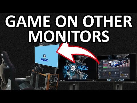 HOW TO: Easily Switch Gaming Monitors In Steam Without Messing Up Desktop Settings