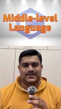 The Reasons Behind C being called ‘Middle-level Language’ ! #gangotritechfirst #ytshorts #tech