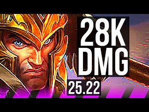 JARVAN IV & Swain vs LULU & Smolder (SUP) | 28k DMG | EUW Master | 25.22