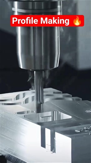 Profile Making 🔥 #profile #makingmachine #machine #manufacturing #tools #engineering #vmc