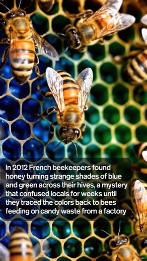 Mystery of blue and green honey solved in France #naturefacts #bees | Brilliant Future