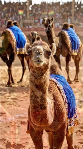 Camel Dance Battle! 🐪🔥🎶 | Blue Team vs Red Team | Who Wins? #Shorts