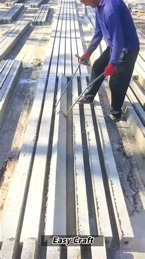 The Process of Sorting Concrete Structural Post