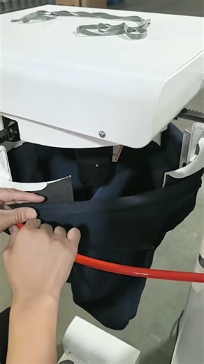 🔥4-5 Pcs/Min! TS-300 Auto String Machine Boosts Efficiency 30-55%, No Manual Stringing for Pants!