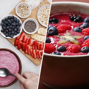 I want to make all of these fruity smoothie bowls for breakfast next week! To check out more Tasty recipes subscribe to: https://bzfd.it/2YrgTJE | Tasty