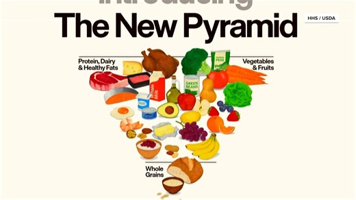 Food Pyramid Gets Redesign, Putting Meat and Dairy at the Top