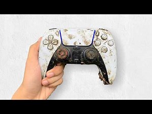 I Tried to Clean My Dirty DualSense After Using It for a Year‼️