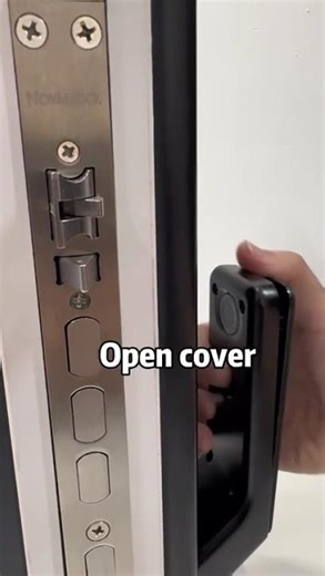 Novalock | NDM 9705A | Smart lock | Fingerprint | Pin Code | Card | Key | App | Smart for Everyone