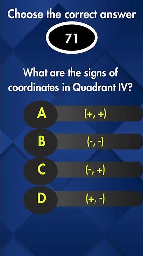 Class 9 Maths Chapter 7 | Quadrants in Coordinate Geometry Shorts NBF | Maths 09 | Asaan Mathematics