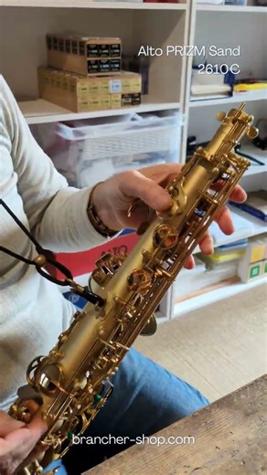 Brancher Alto Prizm Sand Saxophone