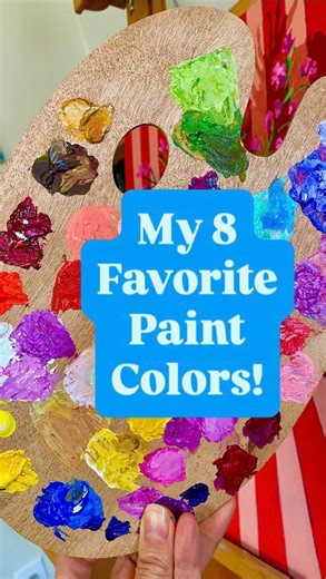 Cassie Stephens on Instagram: "What colors do you think I forgot?! I really struggled finding the “right” colors and using the ones I was recommended in painting classes in college just didn’t seem to work! So…here’s a list of my Top 8 so you won’t have to break the bank (although…I would recommend using the “artist grade” @goldenpaints and not “student grade”. They are more expensive but, in the end, will save a lot of frustration): 🎨 Quinacridone MAGENTA (I don’t like the violet as much) this