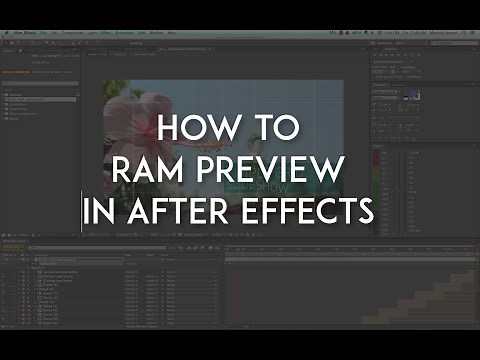 How to Preview Video in After Effects CC2013