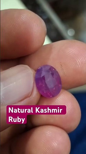 Buy RARE Natural Kashmiri RUBY Online Now