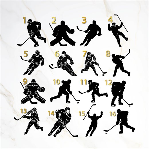 Hockey Stickers, Hockey Decal, Laptop Sticker, Waterproof Car Decals - Etsy