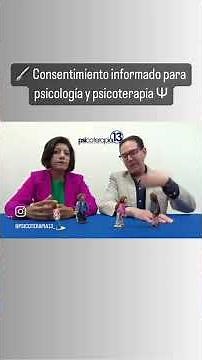 🖋️ Consentimiento informado para psicología y psicoterapia Ѱ