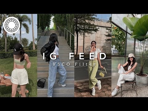 IG Feed VSCO Filter | VSCO photo editing tutorial 2022