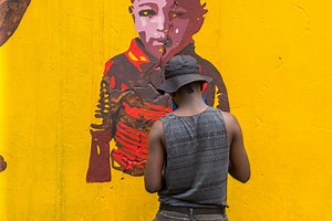 Spreading health messages through art in Zimbabwe