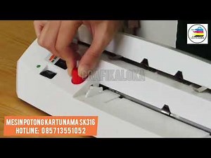 Electric Business Card Cutter A4 SK316