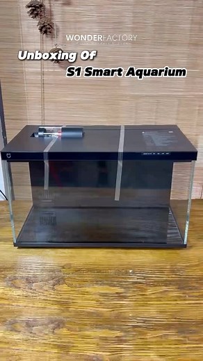 Wonder Factory | 🥰🎉Want to know details about the appearance and functionality of the S1 Smart Aquarium? It’s all here! #fishtank #wonderfactory #aquarium... | Instagram