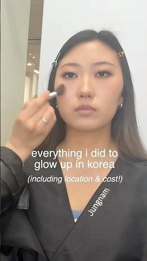 full glow up vlog on my channel 😗 #seoultravel #koreanglowup