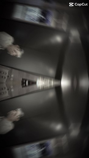 Elevator Fashion Showcase: Cozy Styles in Urban Settings