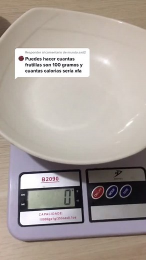 ¿Cuántas calorías tiene 100 gramos de fresas?