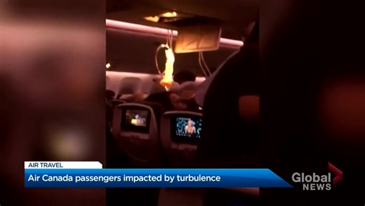 37 passengers injured by turbulence on Air Canada flight released from hospital