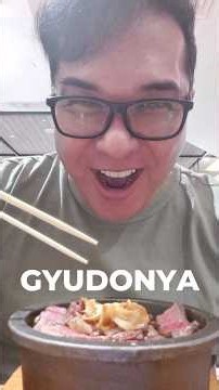 New Japanese Specialty Restaurant at Mitsukoshi BGC... Gyudonya