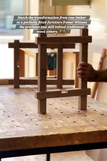 ​Mastering Traditional Wood Joinery: A Precision Assembly Guide