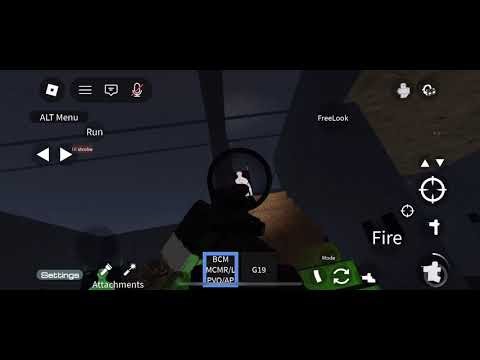 CQB *One Man Solo Training* *Roblox* CQB Range