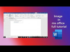MS Office Insert Tab: Complete Guide to Image Functions (Full Tutorial)