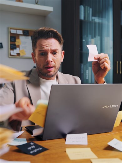 One Pen. One Place. Everything Together. | Flow with Prestige Ep.1 Ideas come fast—and from everywhere. With MSI Nano Pen, bring scattered thoughts together in one place. Write, organize, and store your pen seamlessly in the laptop’s built-in groove—right where you need it. (Patented Design) #MSIPrestige #MSINanoPen #FlowWithPrestige #IdeasInOnePlace #CompactFit