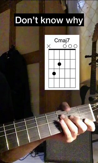 Dont Know Why by Norah Jones #guitar #chords #norahjones #norahjonescover #norahjonesdontknowwhy #lesson #vibes #easychords #simplechords