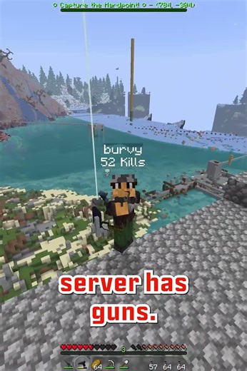 just let me finish the ad 💀 #minecraft #gunserver #shorts #statesmc #minecraft #guns