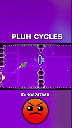Pluh Cycles #fypシ #geometrydash #gdupdate #gd #gaming #ytshorts