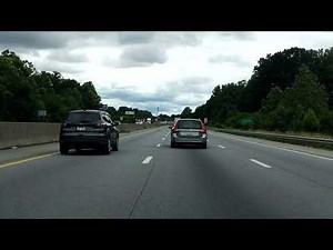 Interstate 40 - North Carolina (Exits 227 to 219) westbound